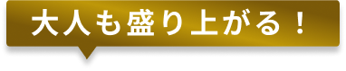 大人も盛り上がる！