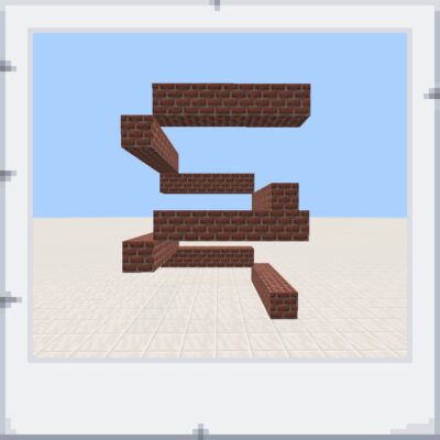 らせん階段 Lv.2のマイクラワールド