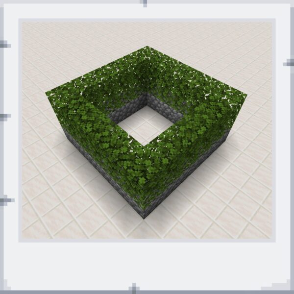 生け垣のマイクラワールド