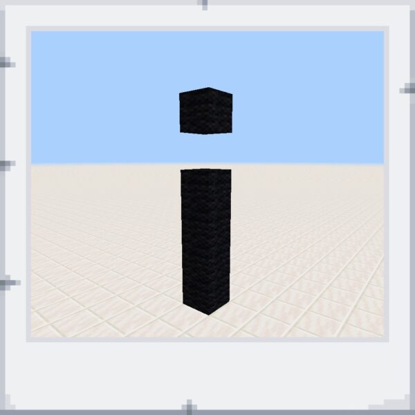 文字「i」のマイクラワールド