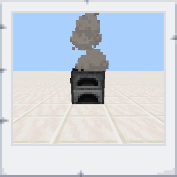 けむりが出る釜戸のマイクラワールド