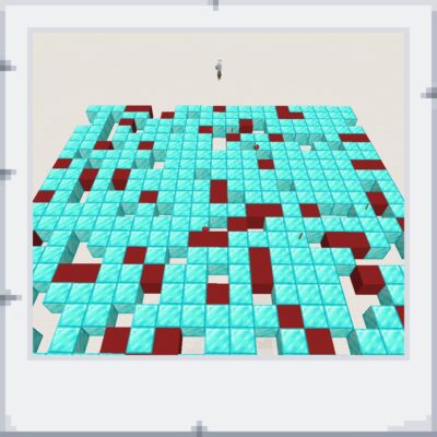 キャッチゲームLv.3 ～リンゴ～のマイクラワールド