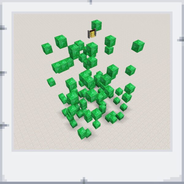 クライミングゲームのマイクラワールド