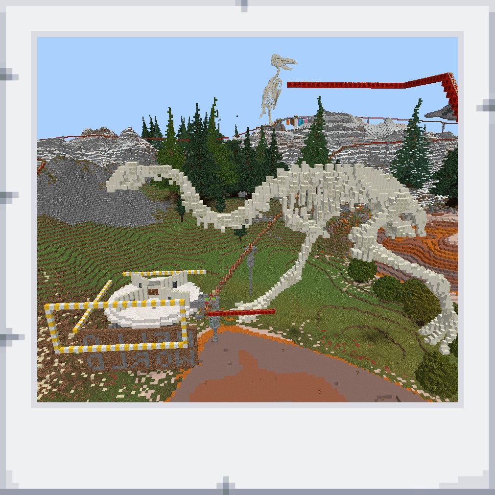 絶滅生物トロッコツアーの場面3