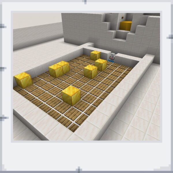チキチキ間違えたらドボンゲームのマイクラワールド