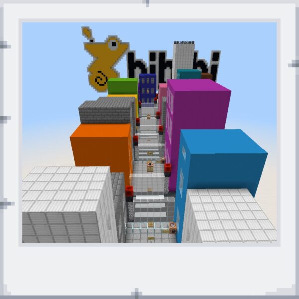 街をブ～ラブラのマイクラワールド