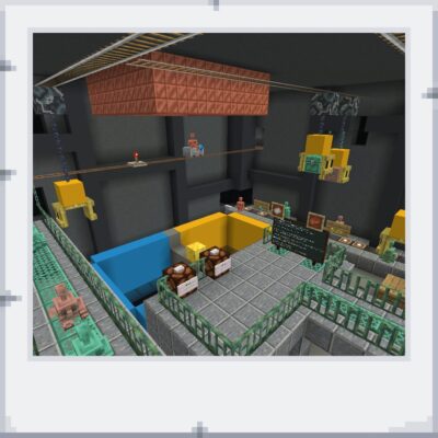 ゴミ分別工場のマイクラワールド